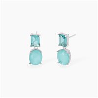 Orecchini Mabina Donna Santorini in Argento Zircone 563791 - 563791
